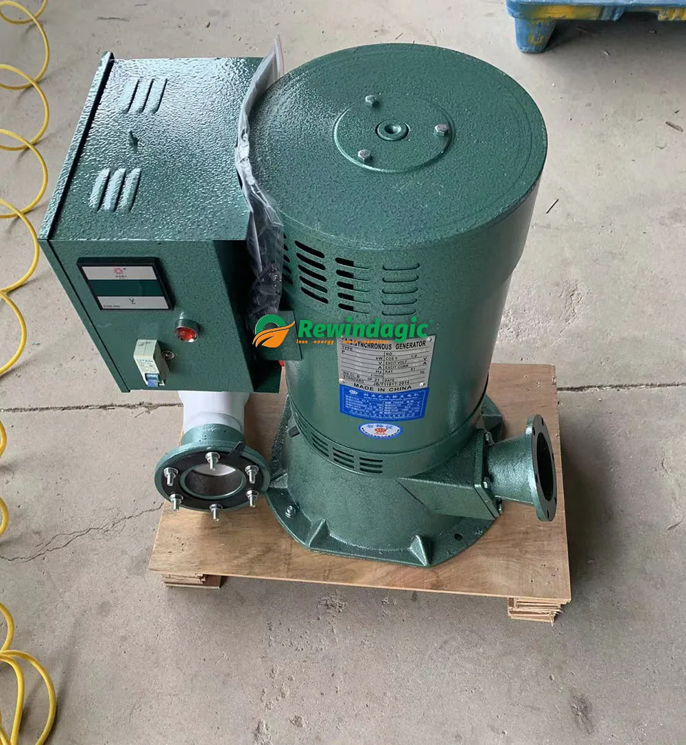 10kw Hydraulische Generatorset 220V 380V 400V Driefasige Hydraulische Generator Automatische Spanningsstabiliserende Lekbescherming