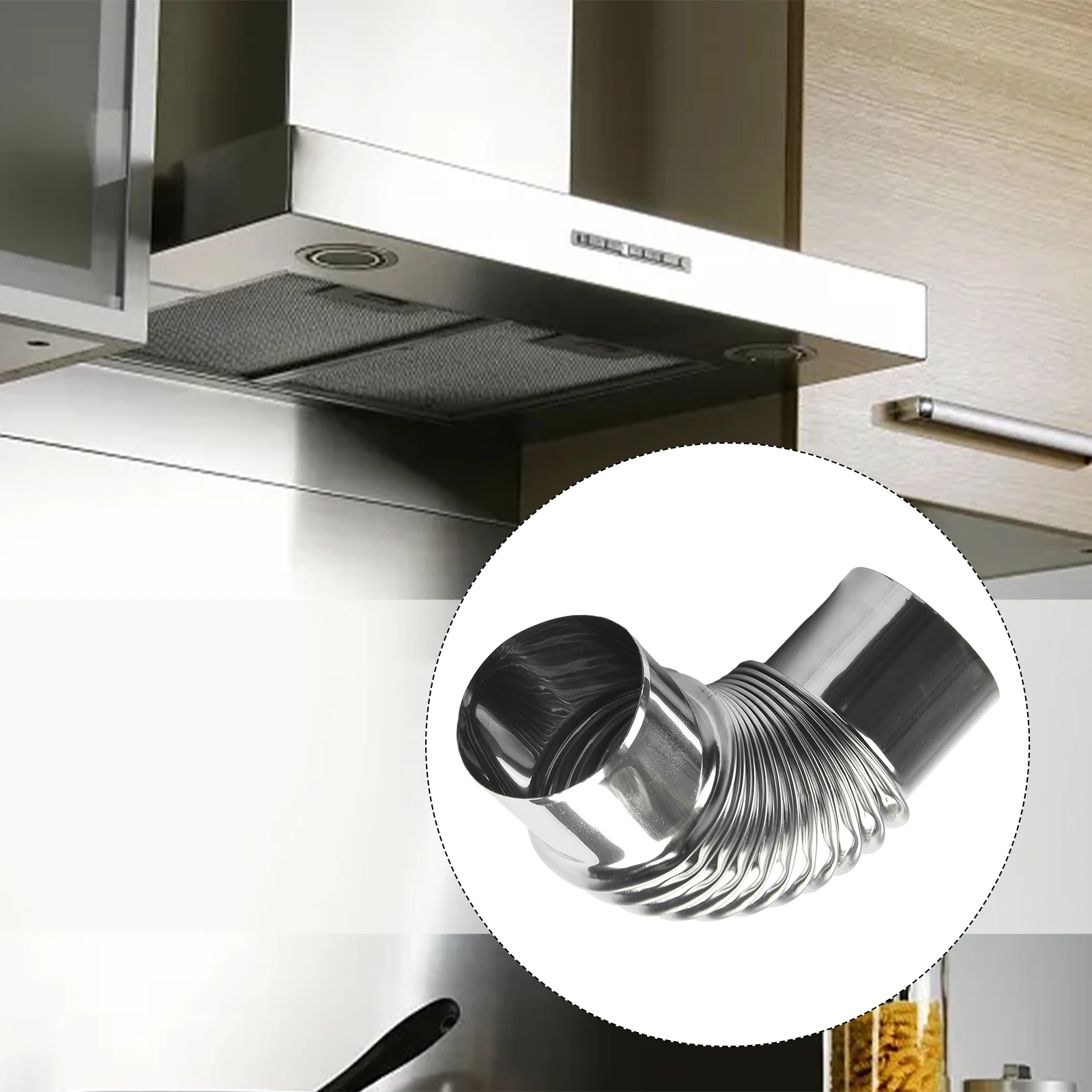 Stove Flue Steel Flue Pipe Elbow Rain Cap Pipes Chimney Liner Flue For Stove Pipes Chimney Liner Flue Fireplaces Accessories