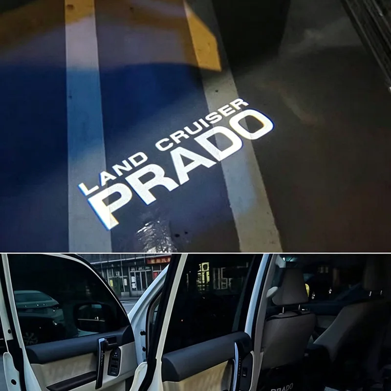 2pcs For Land Cruiser 250 Prado Lc250 2024 2025 First Edition 1958 Door Welcome Lamp Modification Interior Upgrade Accessories