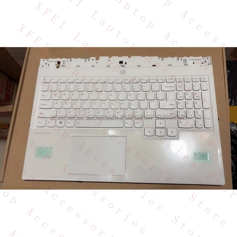 

C New For Legion 5 15IMH05 15ARH05H Palmrest Upper Case US Keyboard Lid 5CB1B34784