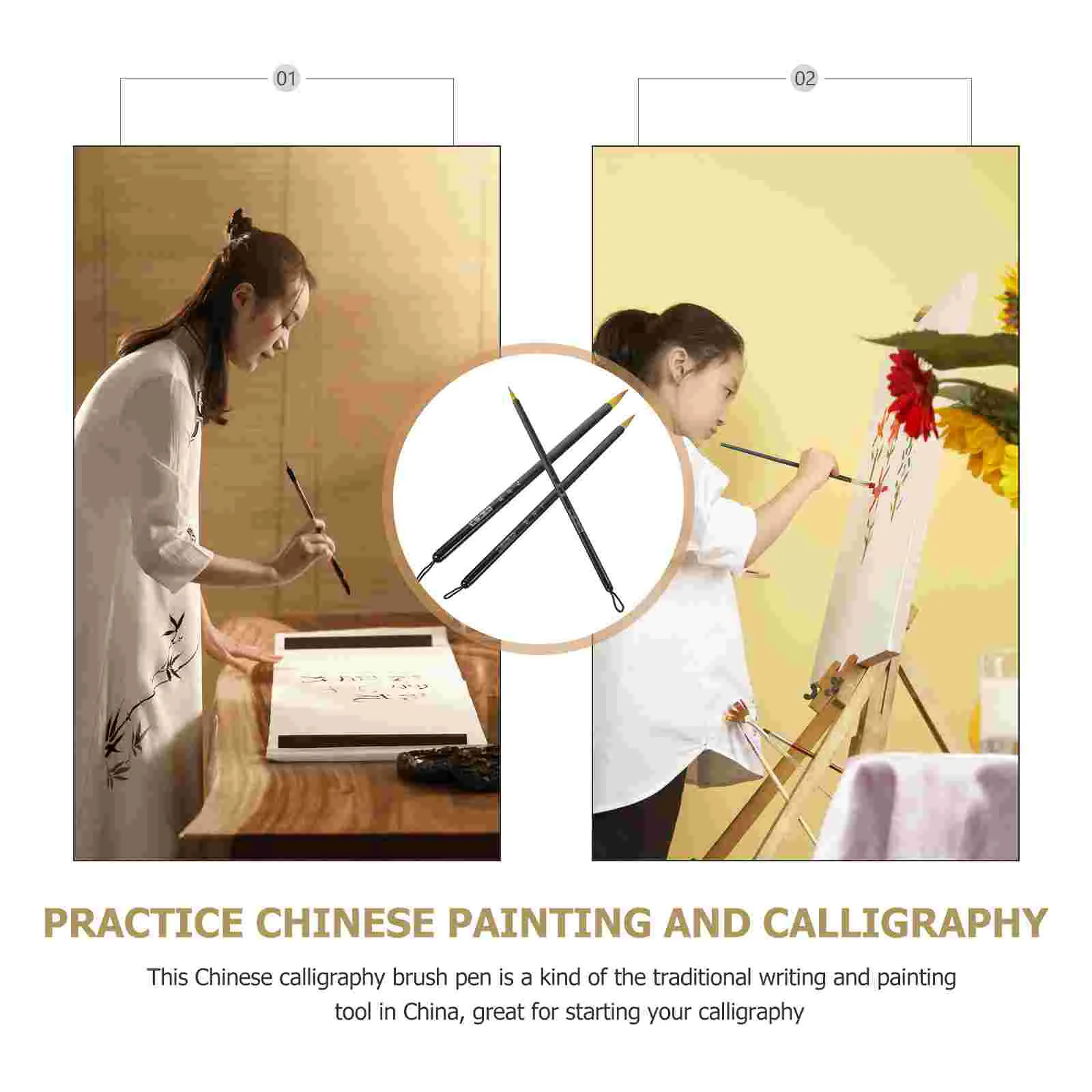 Decorative Delicate Traditional Calligraphy Pen Calligraphy Pens For Beginners Calligraphy Pen Set for Training Calligraphy