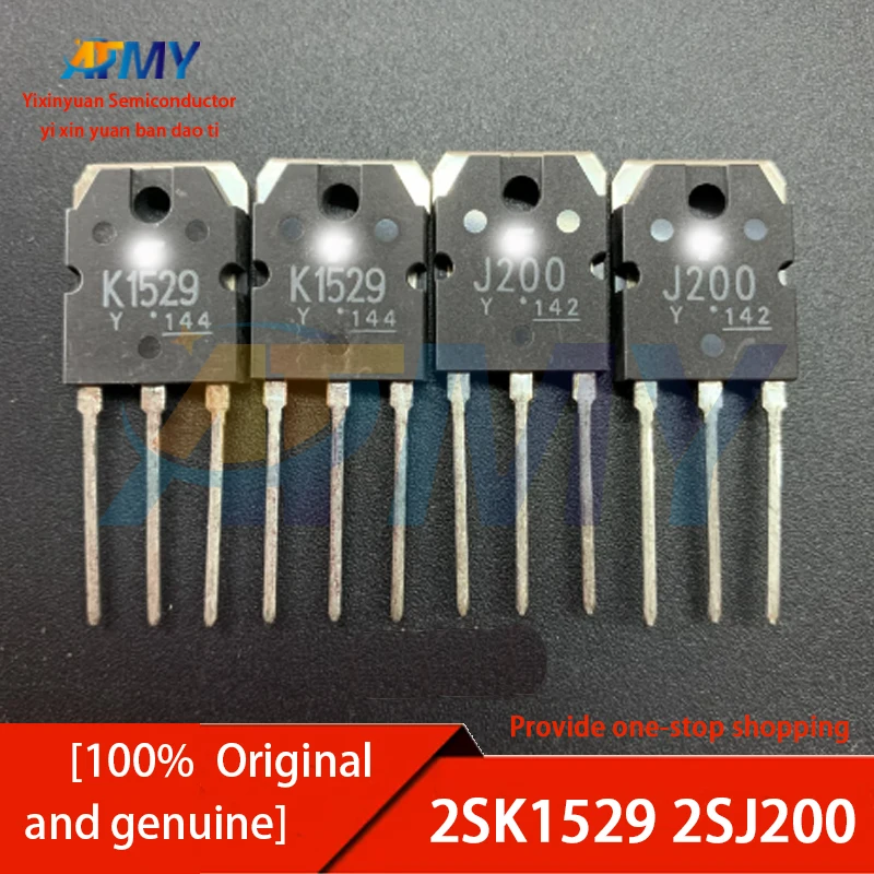 Audio Amplifier Transistor TO-3P 2SJ162 2SK1058 2SK1529 2SJ200 2SK1530 2SJ201 Pairing Dedicated for Audio Applications
