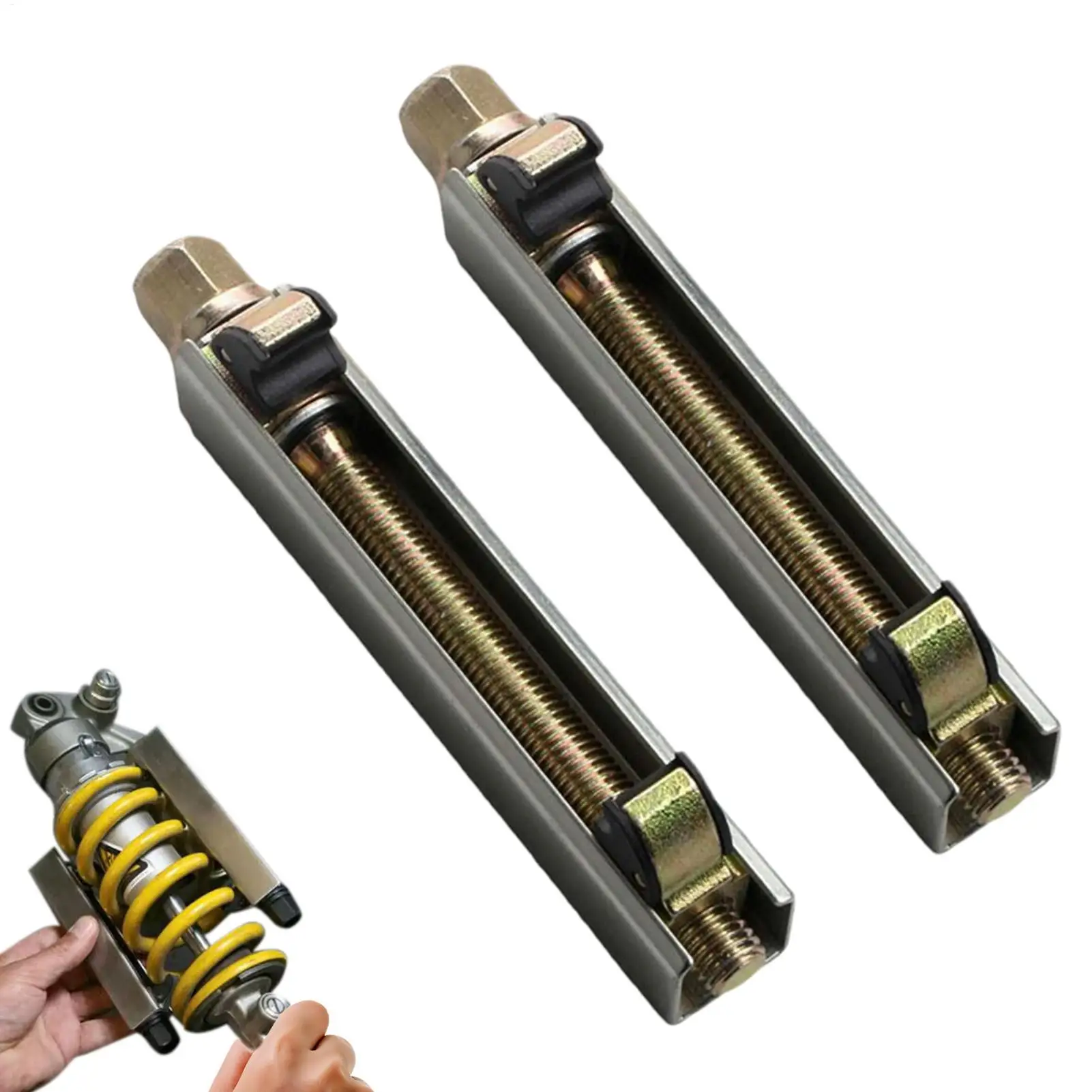 Motorcycle Shock Absorber Spring Compressor Spring Removal And Installation Tool Motorcycle Shock-Proof Maintenance Tool