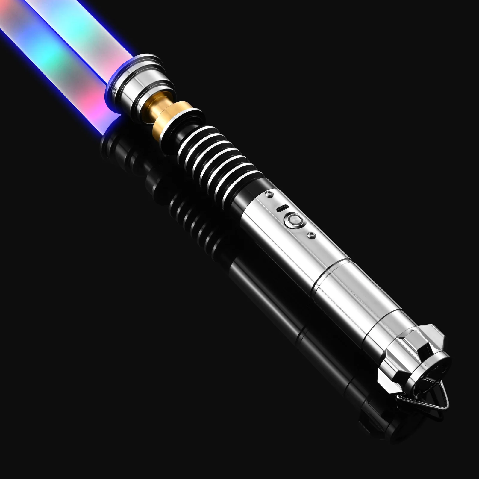 WANARICO SN Pixel Luke Lightsaber Skywalker Smoothswing Metal Hilt con Dueling Blade FOC Cosplay Laser Sword Gift Toys