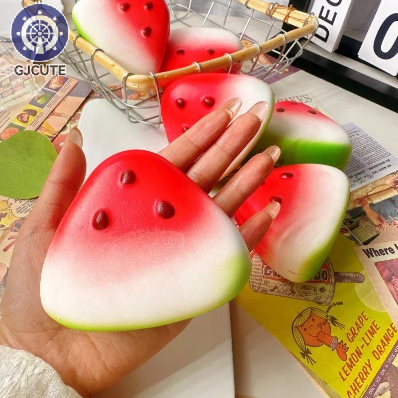 1PC Squishy Watermelon Fidget Toy Anti Stress Slow Rising Fruit Squeeze Stress Reliever Pressure Reducer