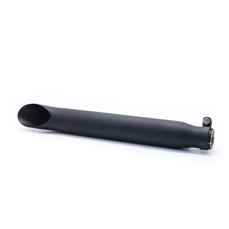 Black Reduce Noise Exhaust Pipe Silencer For Harley Honda Bobber Chopper Vintage