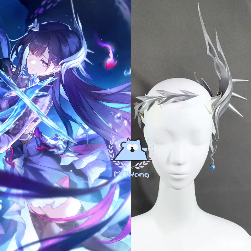 

Game Honkai: Star Rail Hysilens Cosplay Prop Headwear Hysilens Cosplay Prop Earring Helektra For Hallowmas Party Role Play