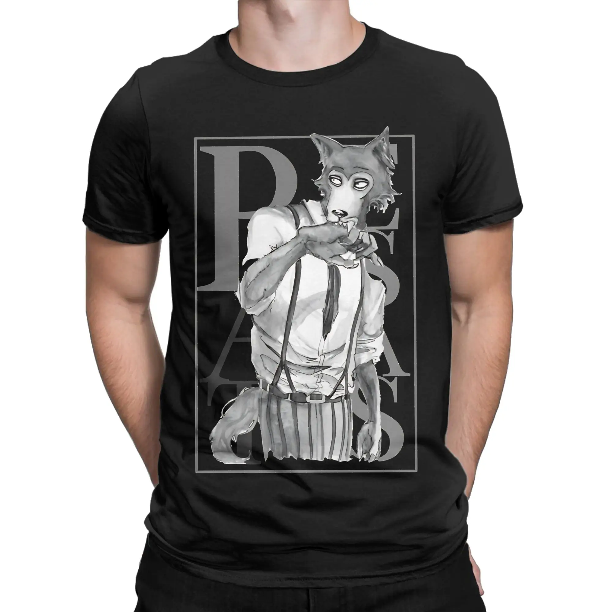 Beastars   Classic Shirt Graphic 100% Cotton T-Shirt BEASTARS Final Season Part Tops Tees For Men
