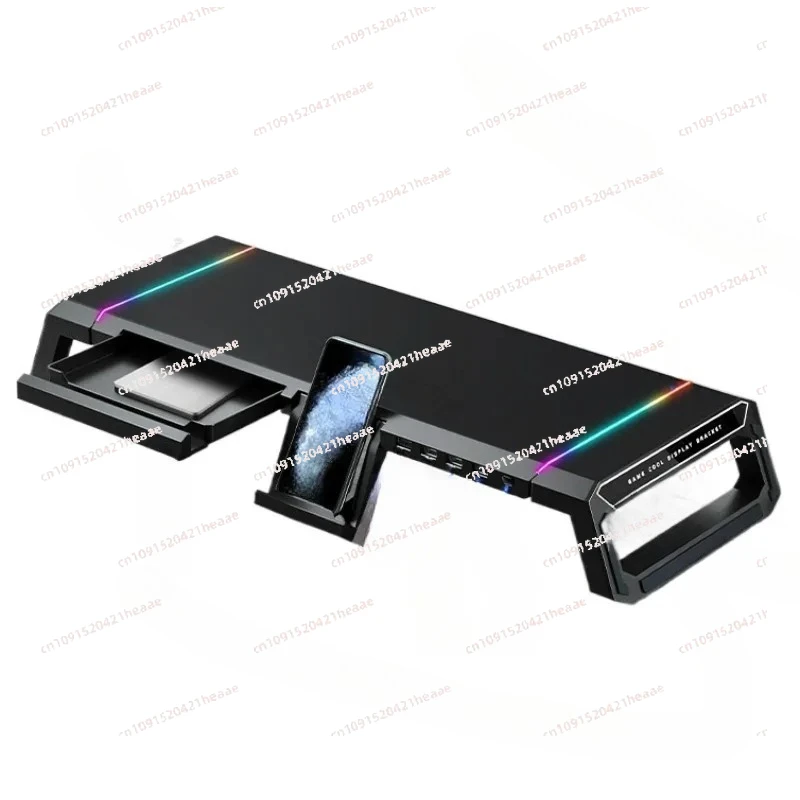 Suitable forFolding Storage Base Desktop Multifunctional  Height Increasing Bracket Expansion Interface Desktop