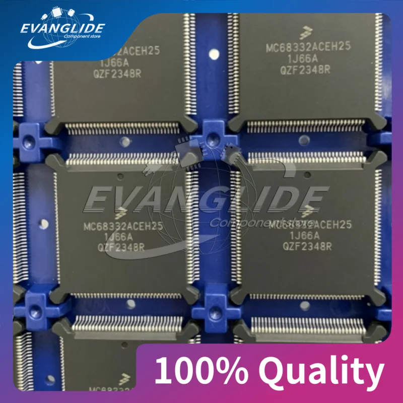 1 PCS/LOT MC68332ACEH25 QFP-132 Freescale 32-bit microcontroller