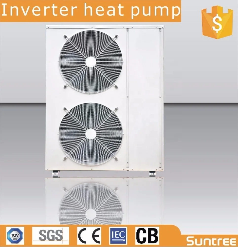 Suntree Heat Pump DC inverter Monoblock Air Source Heat Pump for House Heating Cooling Hot Water