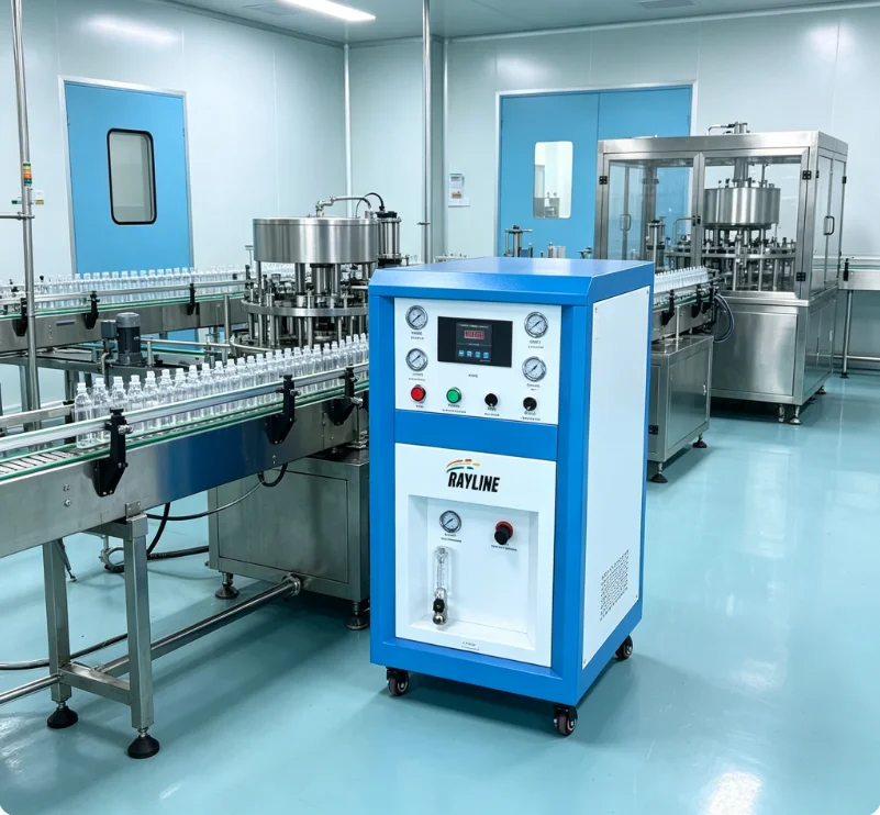 PSA Nitrogen Generator Industrial N2 Gas Production Equipment for Laser Cutting Welding Food Packaging Electronic Manufacturing