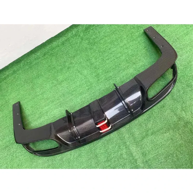 For Mercedes Benz E Class W207 2 door car 14-16 Carbon Fiber Back lip  Diffuser Car Rear Bumper Diffuser Rear Splitters Spoiler