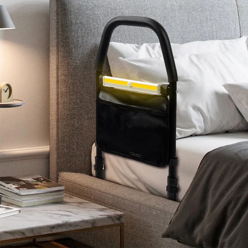 سرير قابل للتعديل يساعد على السكك الحديدية بجانب السرير لمنع السقوط، قضيب إمساك، مساعد على التنقل للبالغين وكبار السن #2