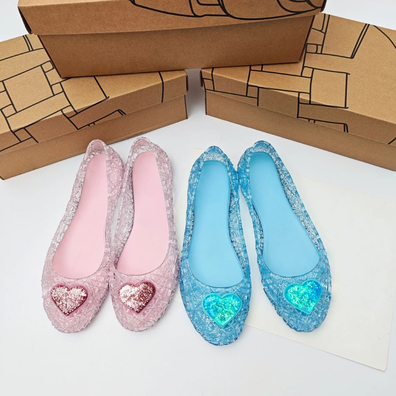 Orijinal Stil Kadın Kristal Ya - Jelly Sandal Women incelemesi ve fiyatı