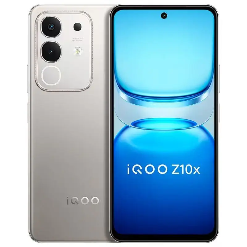 Original IQOO Z10x 5G Cell Phone 6.72inch LCD MTK Dimensity7300