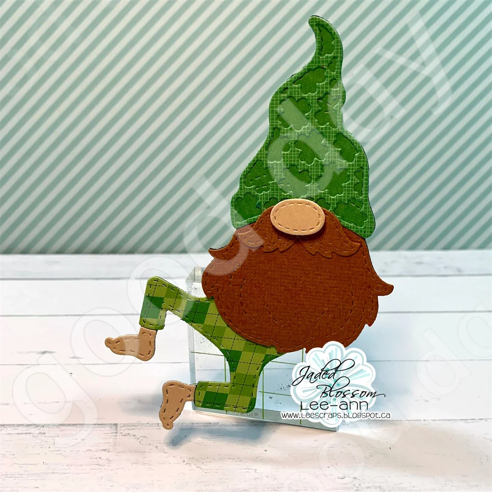 2023 New Leg Gnome Add Ons Large Jars Cutting Dies and Stamps Scrapbook Diary Decoration Embossing Template Diy Card Handmade