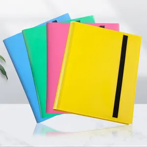 Trading Card Binder para Pokemon Game Cards Coleção, 9 Pocket Notebook dos desenhos animados, Portátil, Segure 360 Cartões, A4 10 principais vendas caderno anime a4 - №9