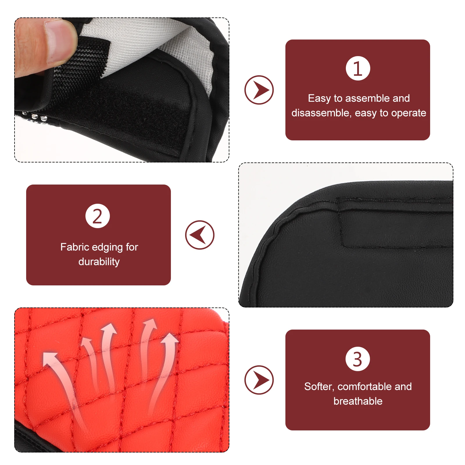 

1pc Car Seat Shoulder Cushion Rhinestone Protector Comfortable Decorative Pad Auto Accessories For Car Interior