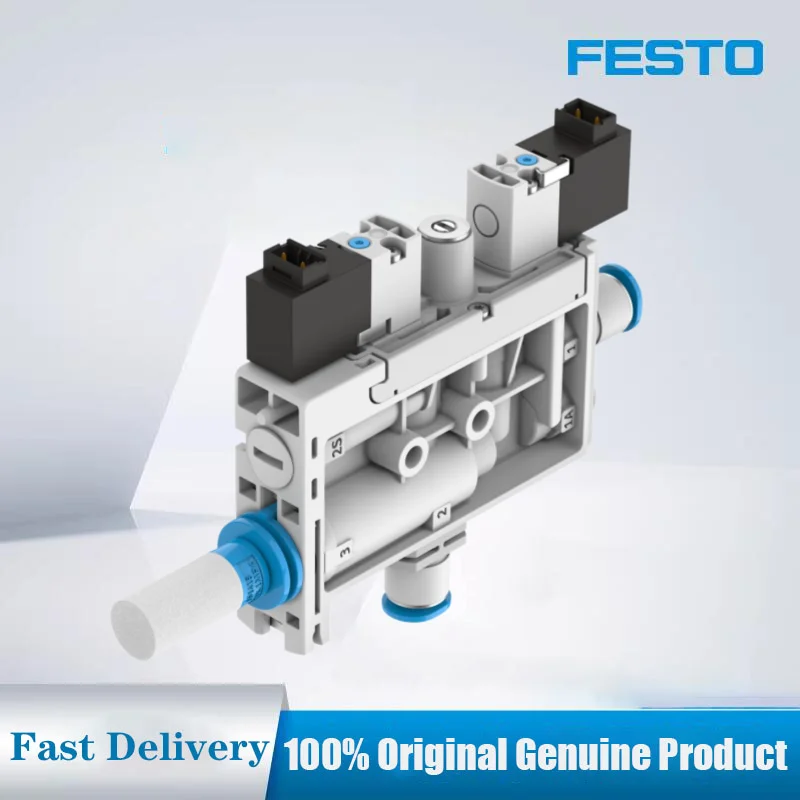FESTO Vacuum generator 8142126-OVEL-10-H-15-PQ-VQ6-UC-C-A-H3 Genuine Multiple optional functions and free configuration