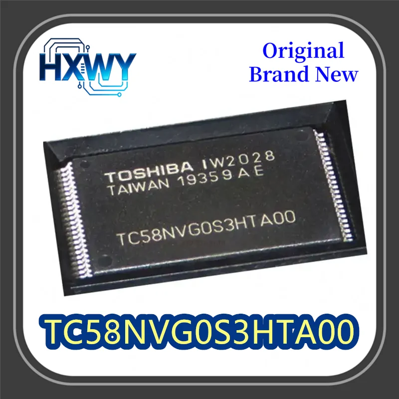 

(1/5 piece) TC58NVG0S3HTA00 TC58NVG0S3 TSOP48 flash memory IC chip, brand new original product.