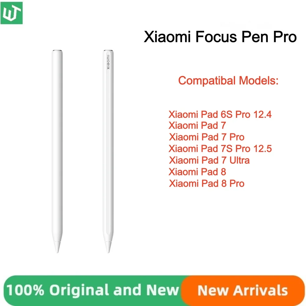Original Global Verison Xiaomi Focus Pro Stylus Pen For Xiaomi Pad 7 / 7Pro Tablet Smart Magnetic Pen For Mi Pad 8 / 8 Pro