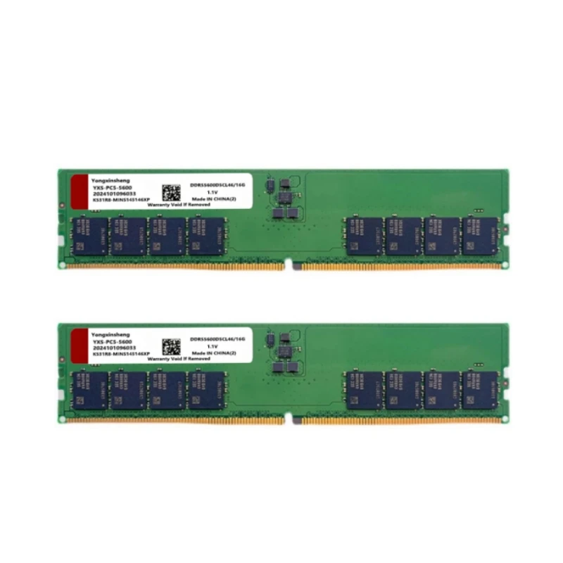 DDR5 16GB×2 4800MHz デスクトップメモリ 1.1V 288ピン