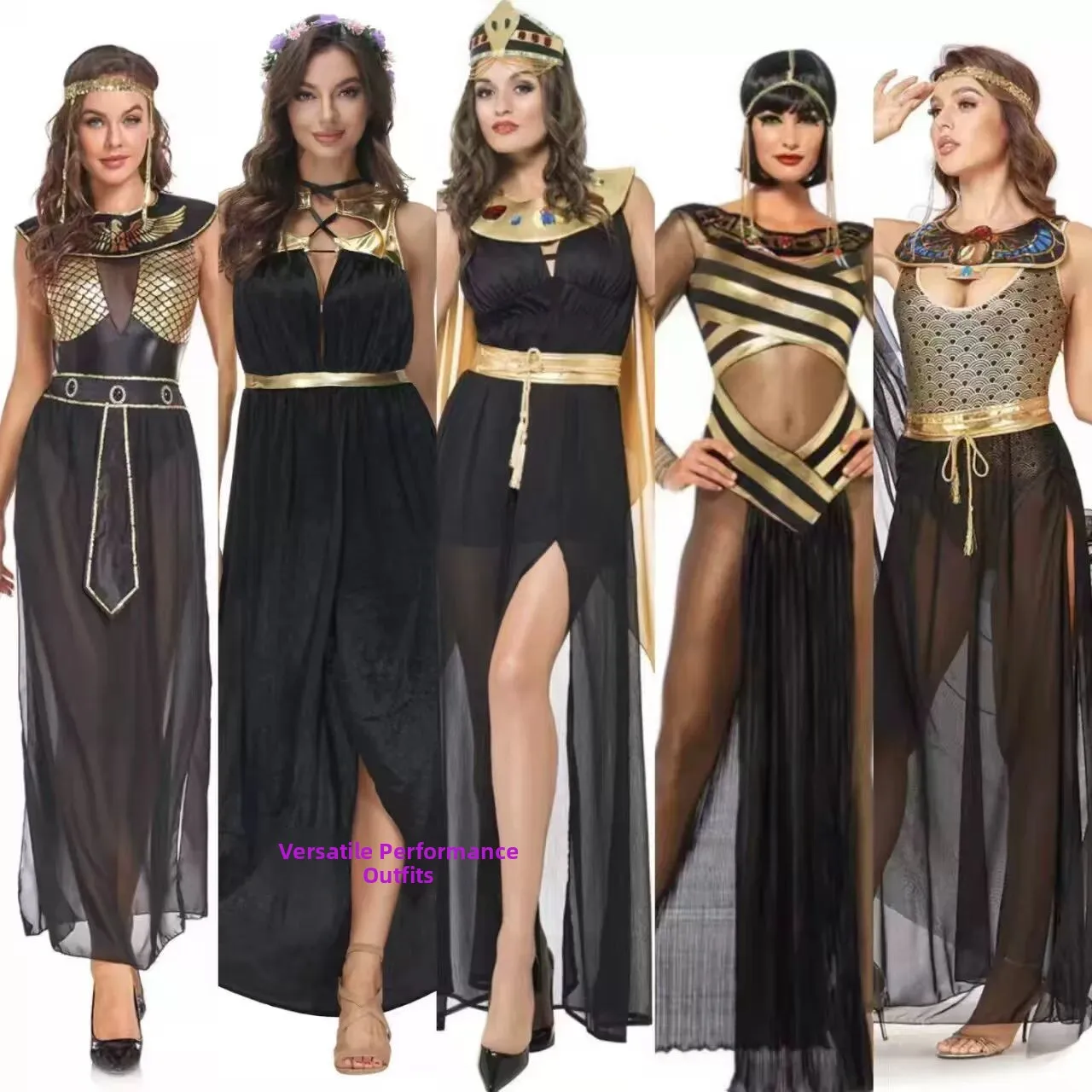 

loween Cosplay Queen Role-plang Costume Arab Godd Ancient Beau Queen Ele Queen Arab Mythology Godd Outfit