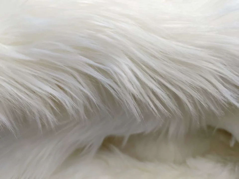 قماش قطيفة مخصص لملابس الحيوانات مع ألوان مناسبة لصنع مخالب وأحذية ملابس الحيوانات بطول الفرو 4.5 سم