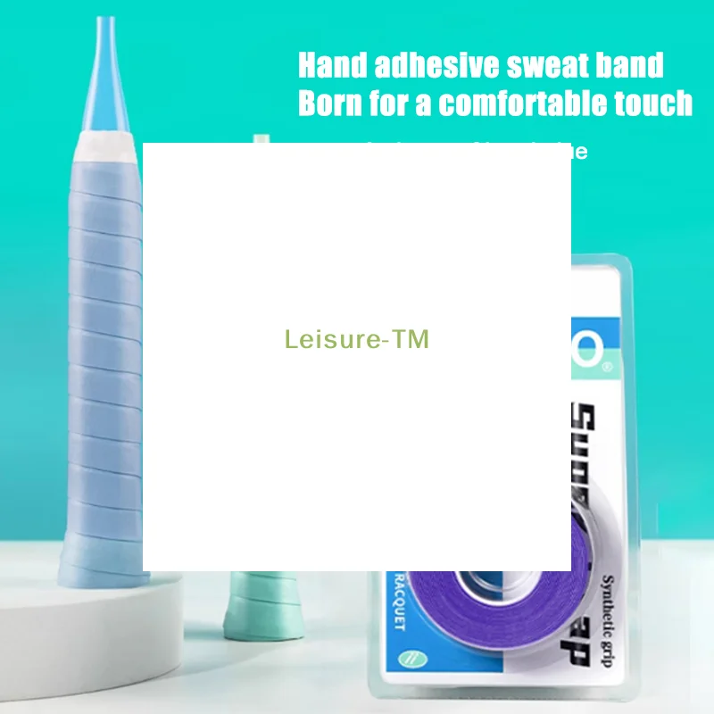 

Wholesale Tennis Racket Fishing Rod Anti Slip Sweat Absorbing Band Grip Handle Leather Badminton Hand Glue