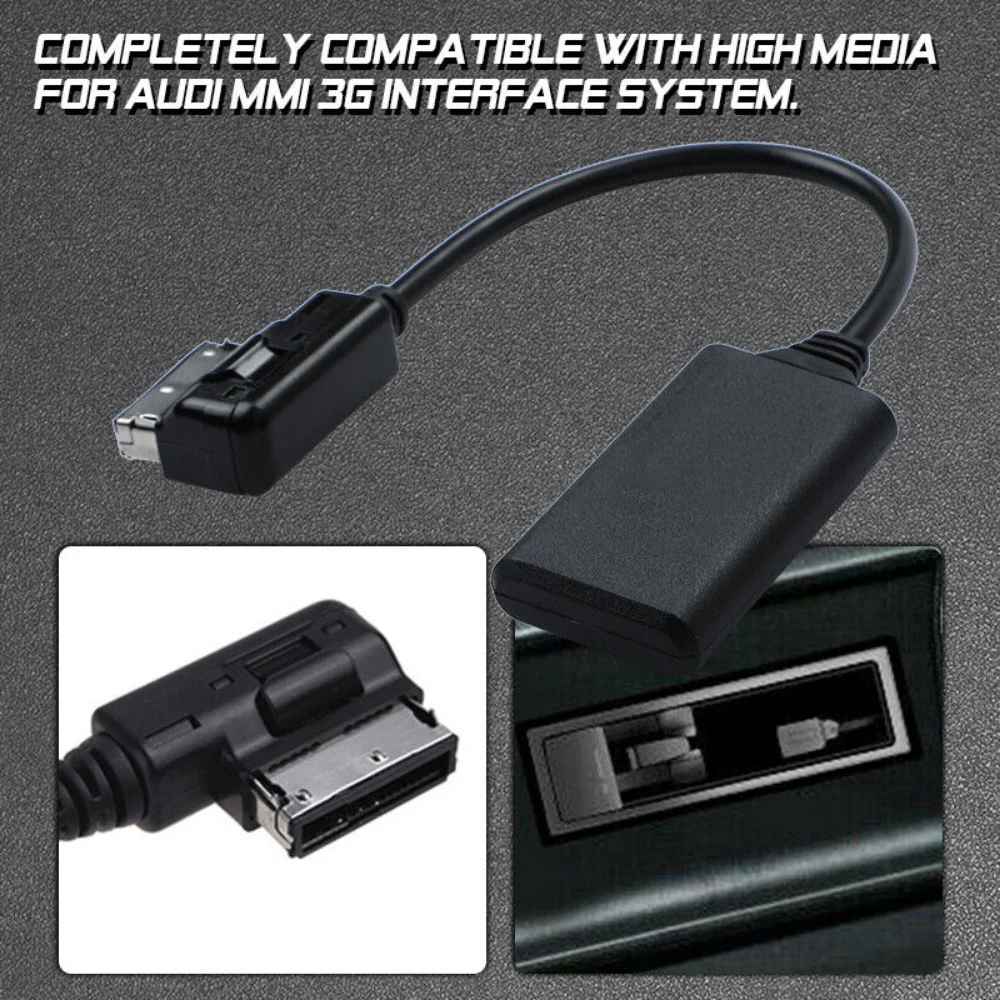 Adaptador de Cable de Audio AUX para Audi, interfaz de música con Bluetooth AMI MMI, A1, A3, A5, A6, A8, Q3, Q5, Q7RS4, S3, S4,