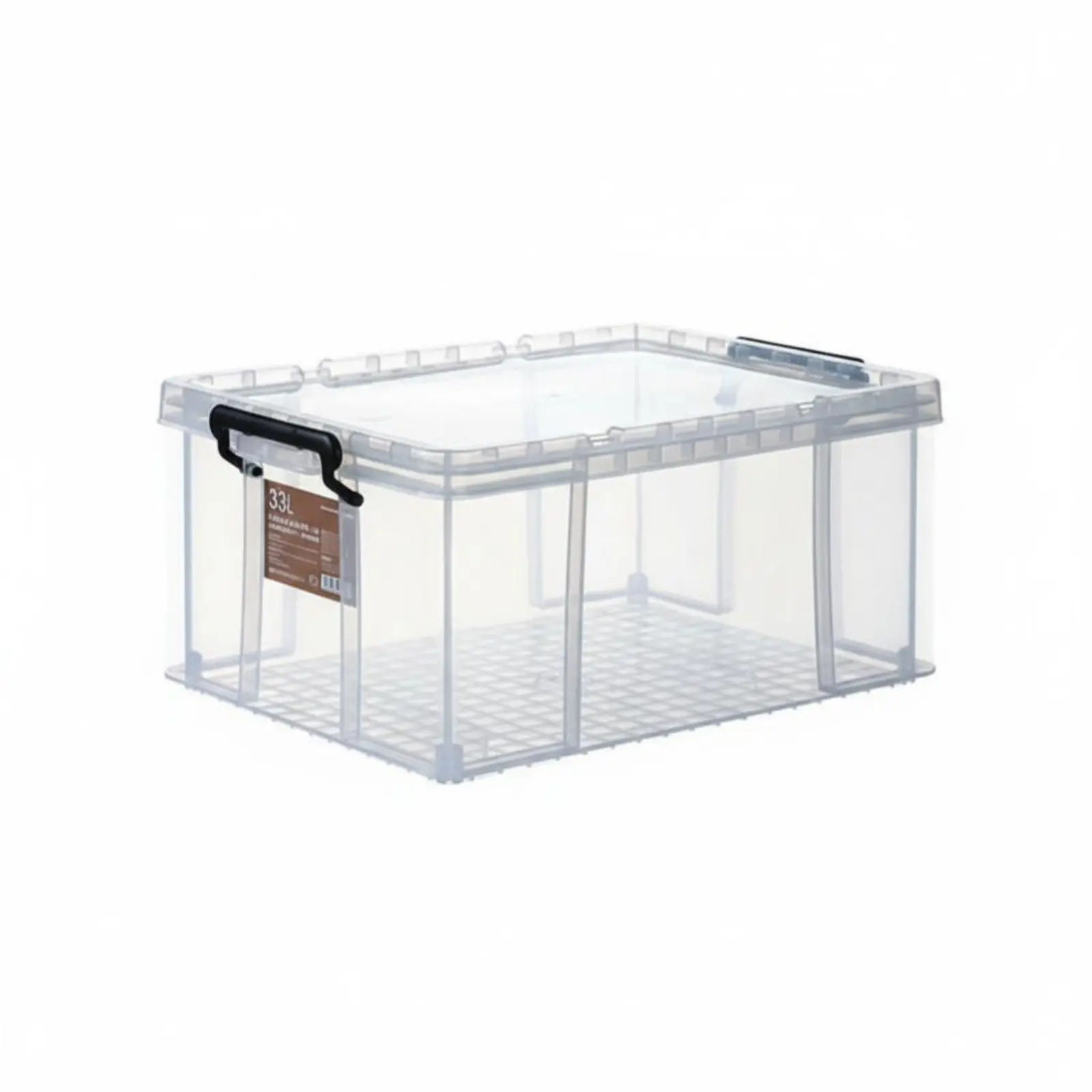 

sturdyDuty Stackable Container Large Capacity sturdyDuty Lidded Tote Easy to Clean Snap Lid for Movers, Home, Basement, Workshop