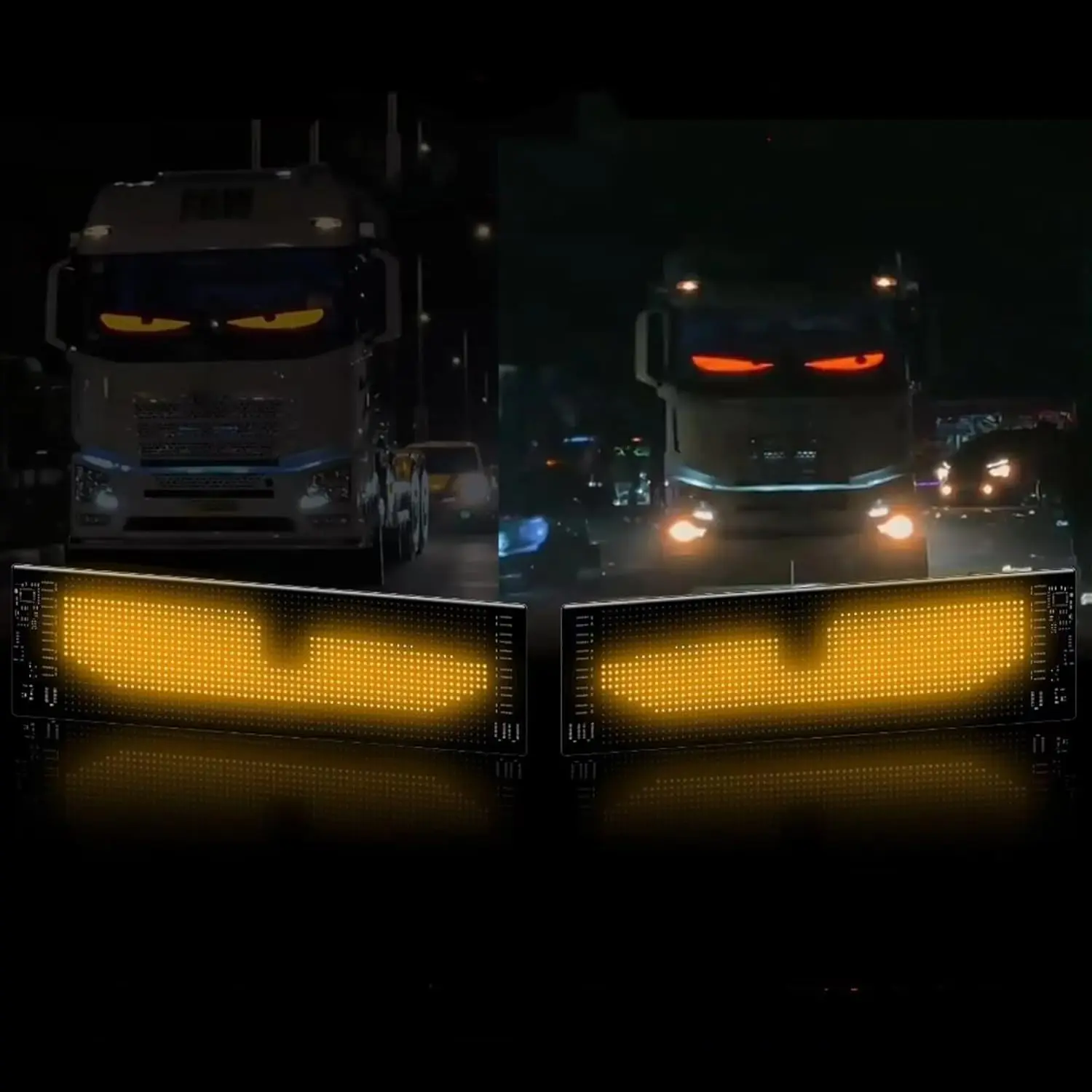 LED مصفوفة بكسل لوحة ضوء بلوتوث التطبيق 5 فولت USB التحكم التمرير الإعلان LED سيارة تسجيل الرسوم المتحركة للبرمجة للسيارة #2