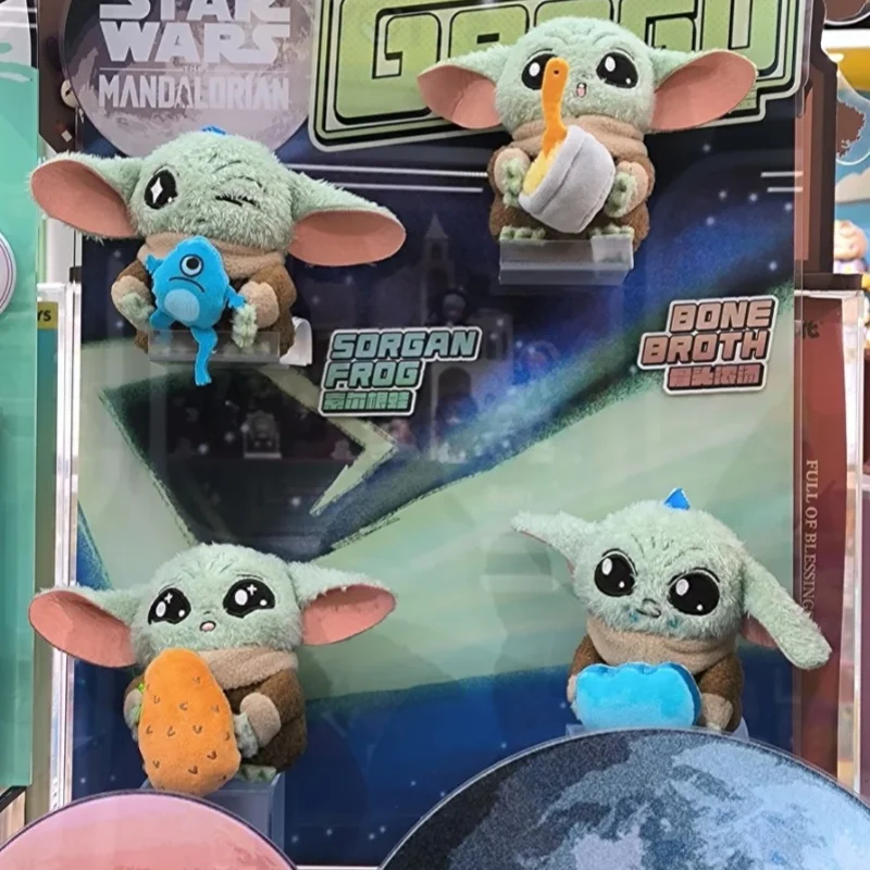 

52toys Star Wars Grogu Full Belly Planet Blind Box Movie Figurine Cute Keychain Pendant Desktop Ornament Trendy Birthday Gift