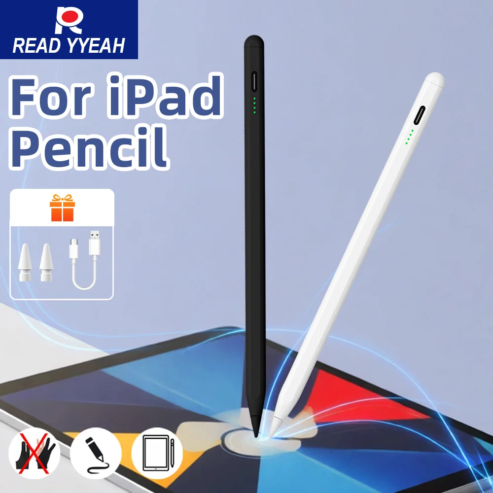 

For Apple Pencil Stylus For iPad Pro 13 M5 12.9 Air 11 M4 M3 6 5 4 3 Mini 6 A16 10th 10.9 8 9th Generation Touch Pen Tablet Pen