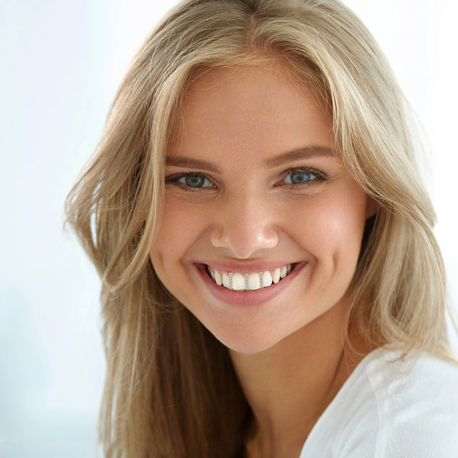 

5Pcs Hip Hop Tooth Jewelry Set Gold Plated Fang Cap Party Accessories Halloween Rapper Grill Mouth Grill Mouth