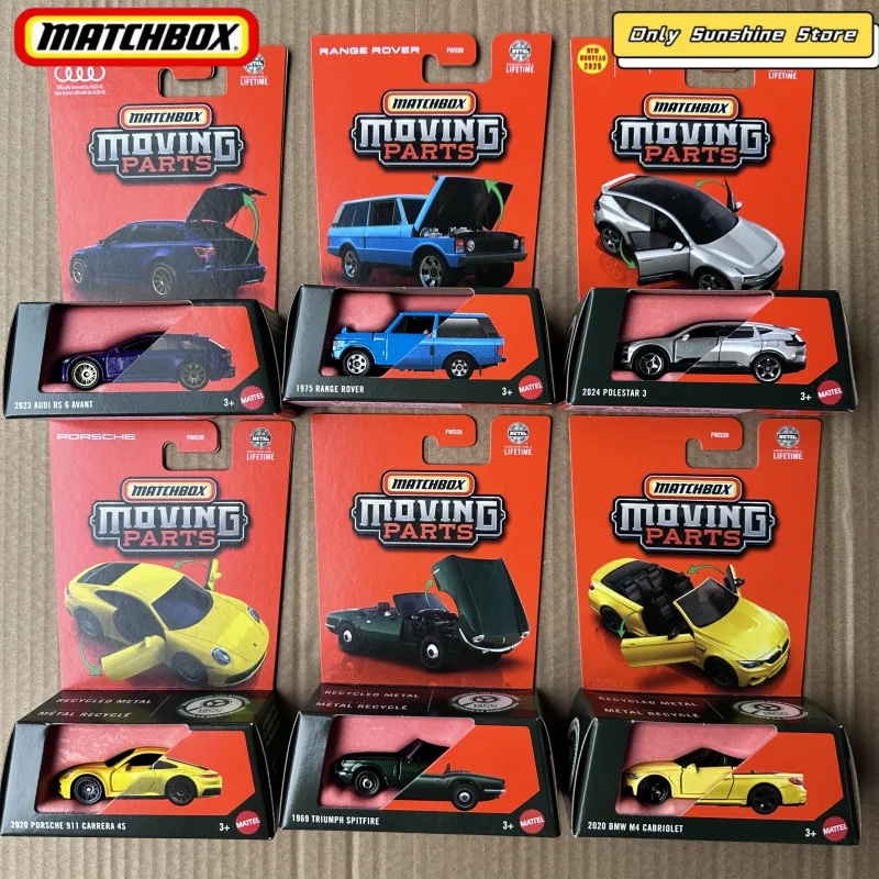 2025 Matchbox Moving Parts 1962 Ford Anglia Lamborghini Centenario 1/64 Die-cast Collection Model FWD28