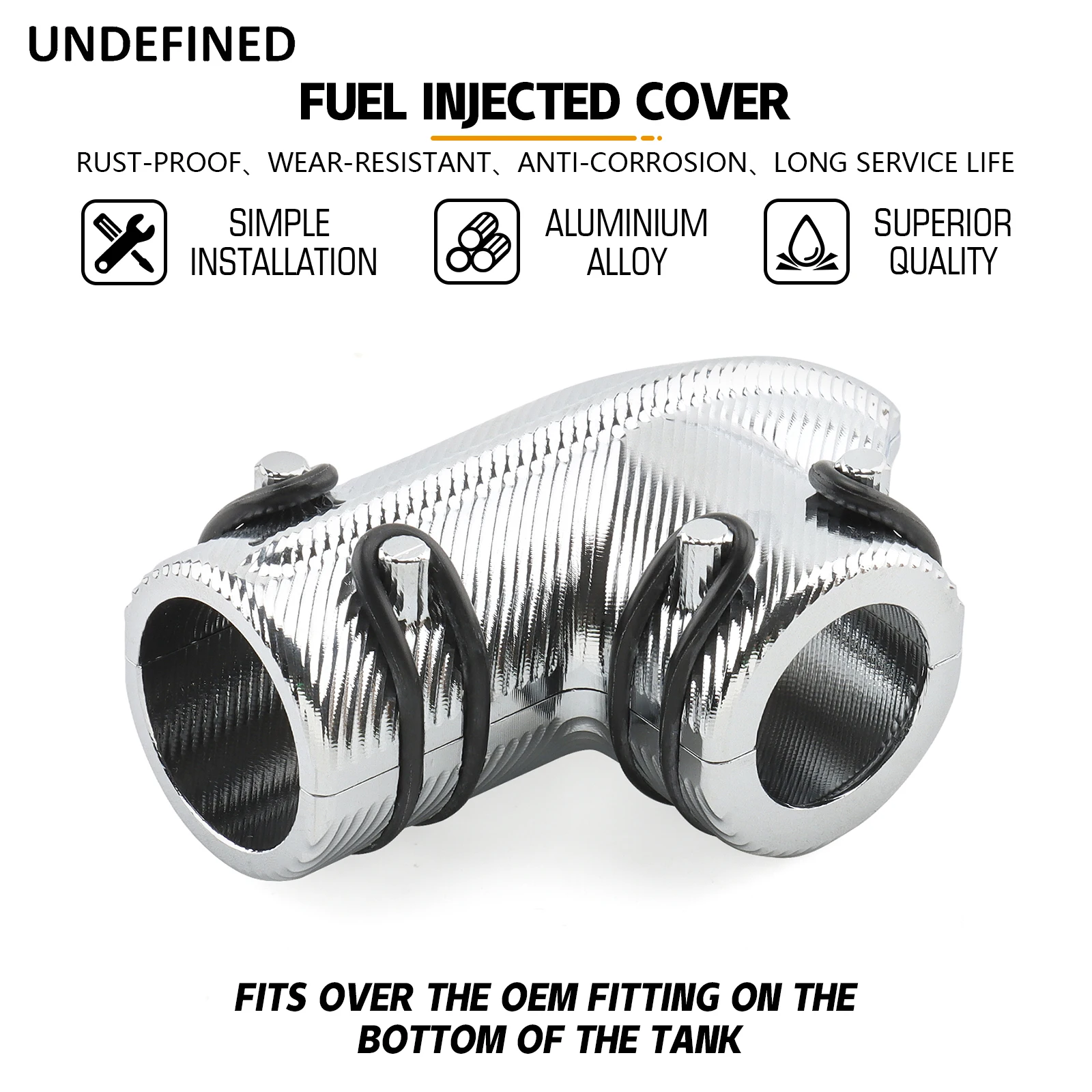 สายเชื้อเพลิงสีดำป้องกันสำหรับฮาร์ลีย์รถจักรยานยนต์ท่องเที่ยวถนน2001-2016 Sportster XL 883 1200 Dyna 2014-2019 FXD โครเมี่ยม