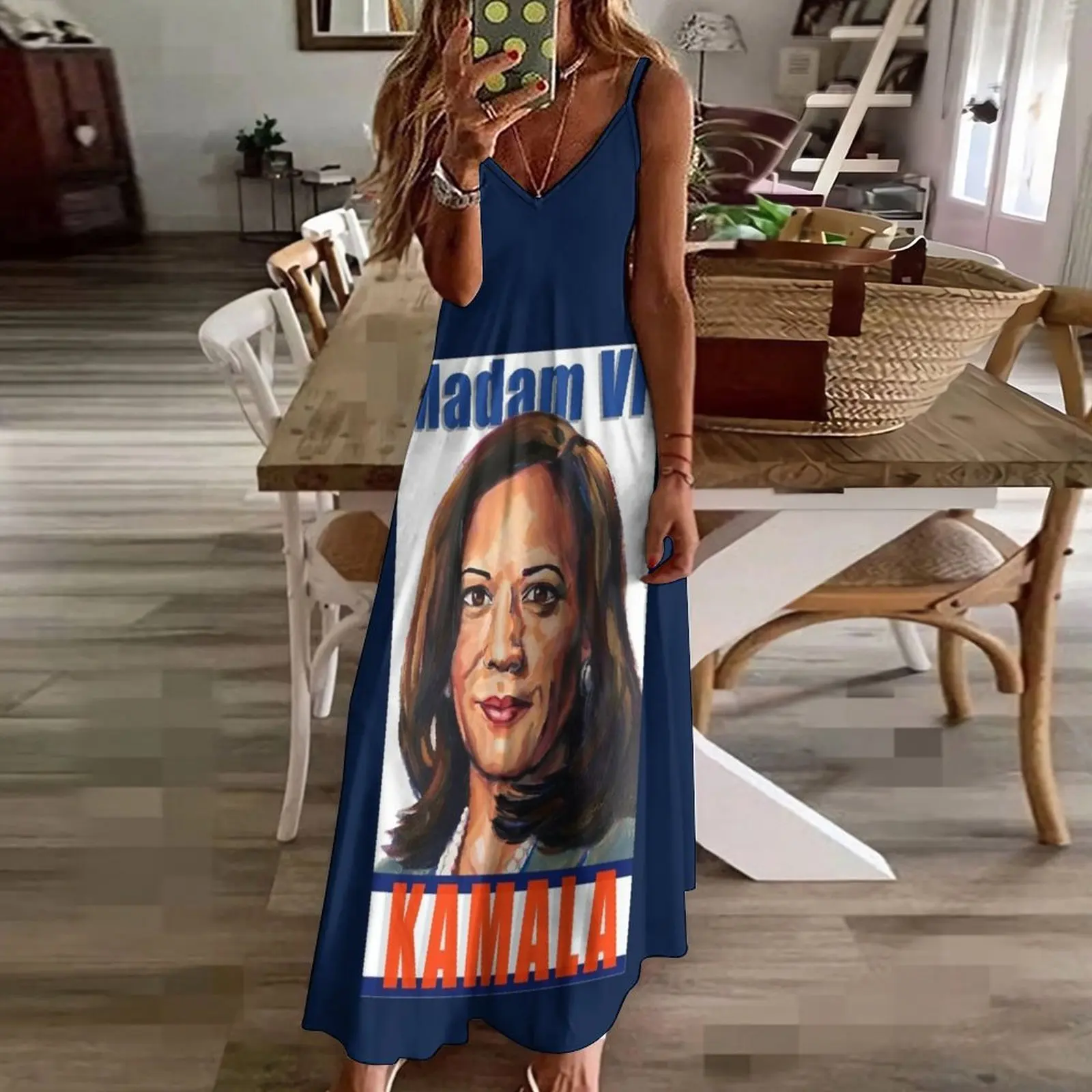 Kamala-vestido sin mangas MVP para mujer, prenda elegante de noche para fiesta, de lujo, para verano, 2023