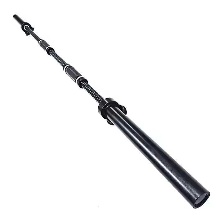 New Arrival 20KG 2.2m Portable Fitness Squeeze Barbell for Weightlifting Powerlifting Strength Training Technical Sliding