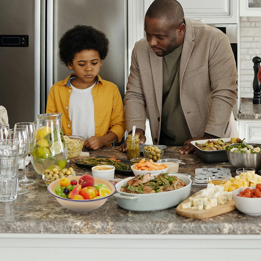 

2 шт., эмалированная раковина в стиле ретро, многофункциональная кухонная миска, блюдо для хранения фруктов, смешивание яиц, тесто для салата, 120 мл, эмалированная миска