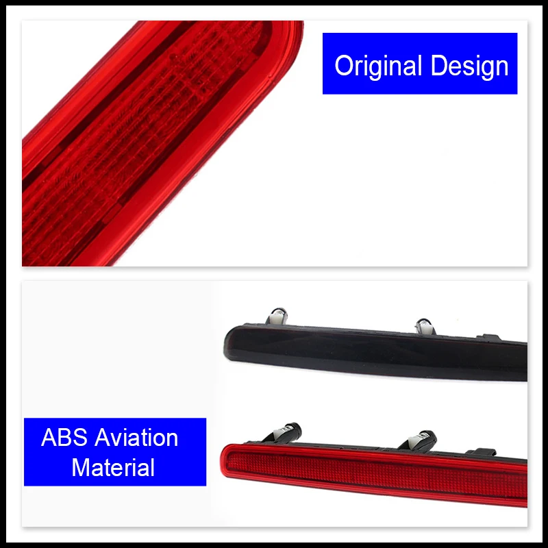 1PCS Car Rear High Level Third Brake Stop Light For Volkswagen VW Transporter T5 2003~2015 7E0945097A Warning Fog Lamp Taillight