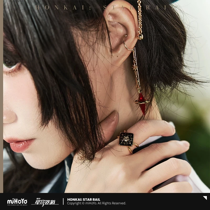 Official miHoYo Honkai: StarRail Authentic Anaxa-Themed “Impression Series” Character Merchandise: Ear Cuffs, Accessories, Gifts