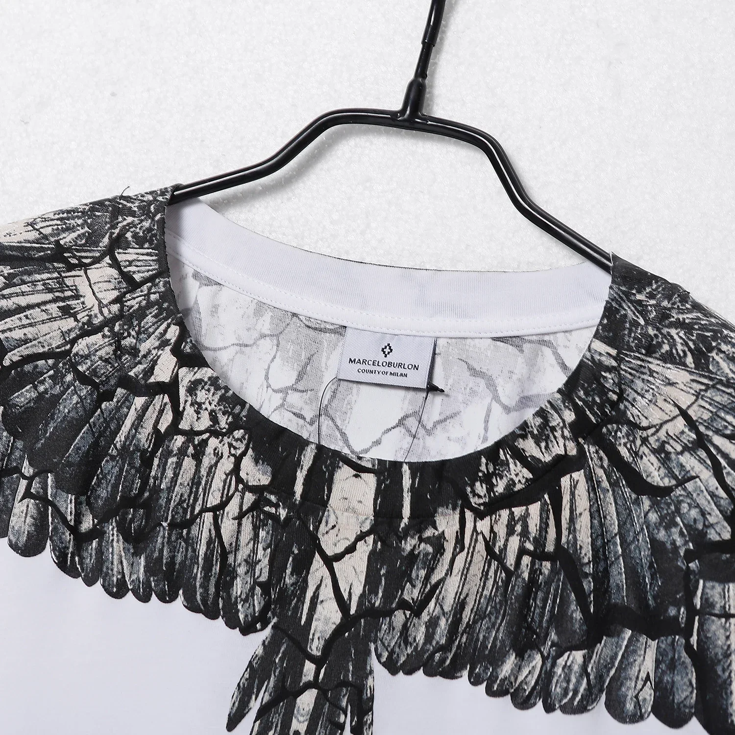 مارسيلو برلون الأصلي أجنحة طباعة تي شيرت أعلى جودة الرجال النساء التجفيف السريع تي شيرت الرياضة عادية Y2K الشارع قصيرة الأكمام