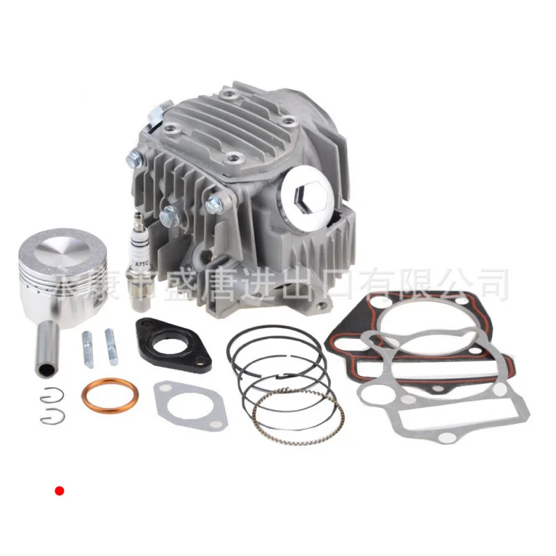 

52.4mmCylinder Cover Piston Ring Gasket Spark Plug Fit4 Stroke110ccScooter Motorcycle Zongshen 110cc full automatic engine