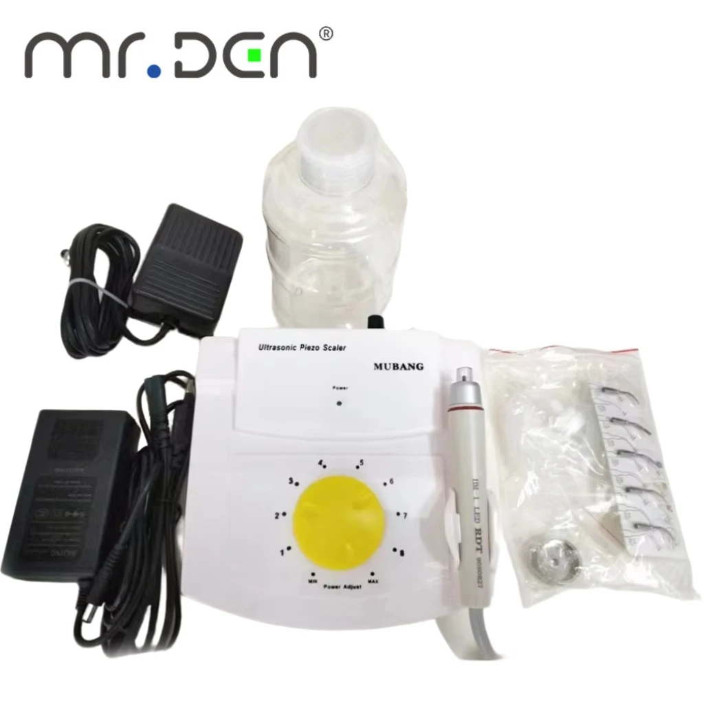 MR DEN Top Quality Veterinary Ultrasonic Cleaner Dog Teeth Scaler Pet Dental Care Tool Dental Cleaning Equipment