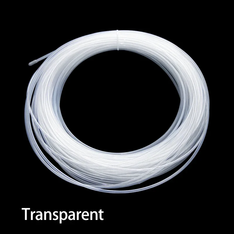 1/3/5/10M Transparent PTFE Tube Diameter 0.8/1/2/2.5/3/4/5/6/7/8/10mm Insulated Hose Rigid Pipe 600V For 3D Printer Parts Pipe