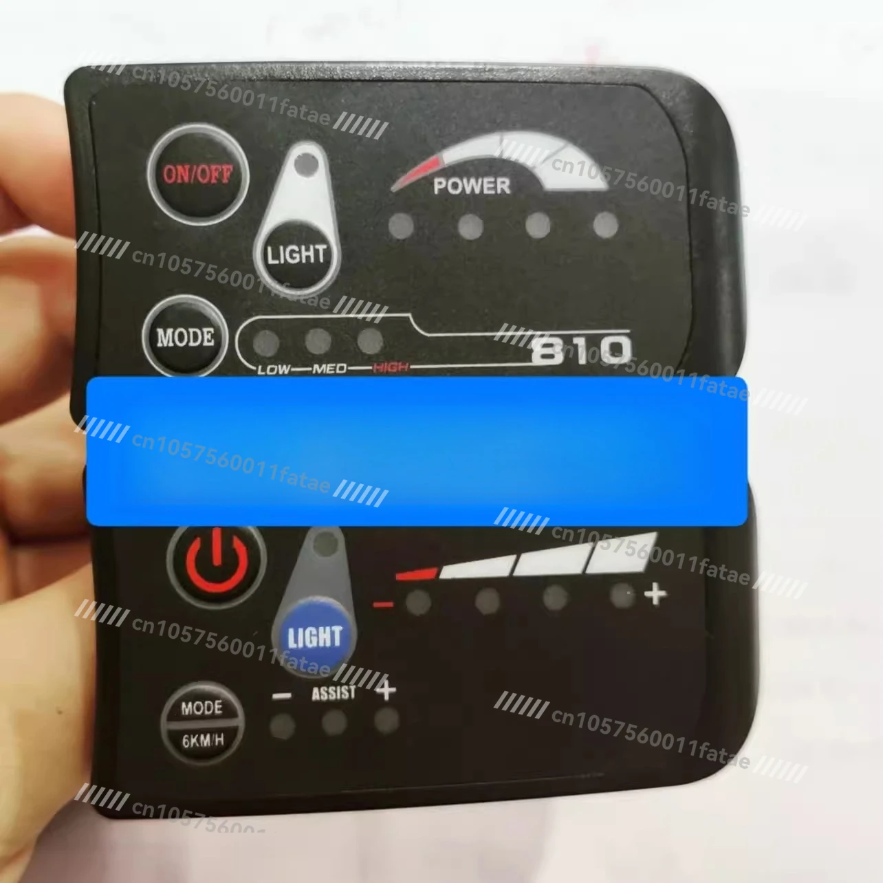 Electric Bicycle Instrument S810 Speed Regulator Switch Lithium Tram Instrument Accessories 36V48V