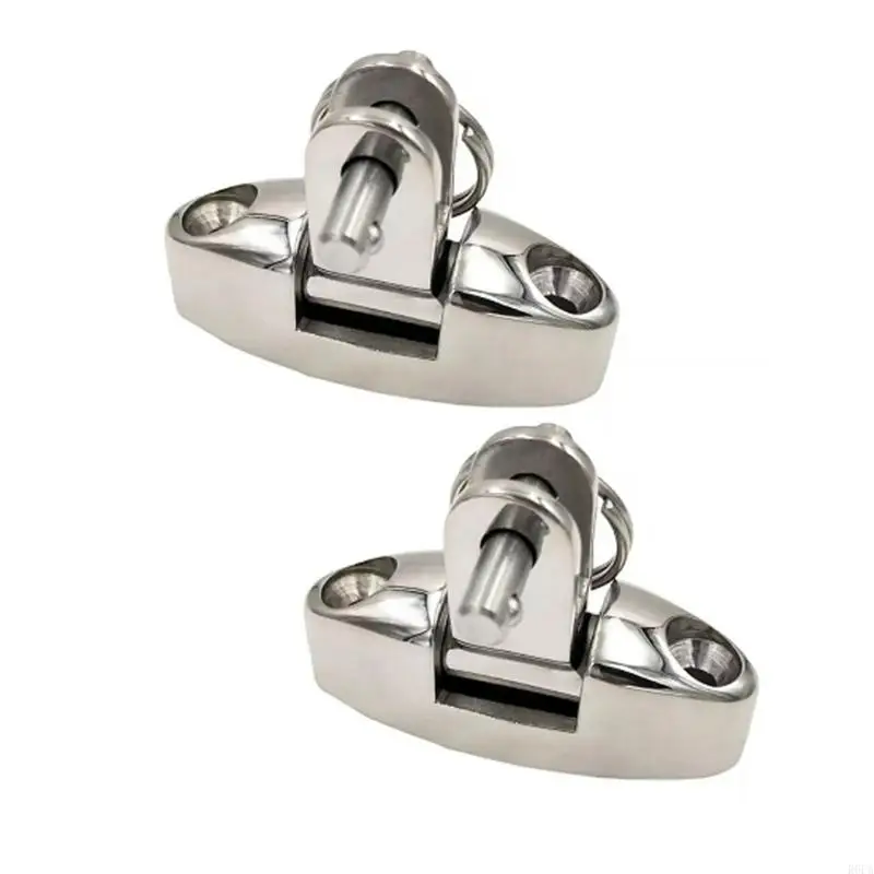Charnières qualité Marine, 2 pièces, à ressort 70mm pour le du couvercle du navire d'ombrage