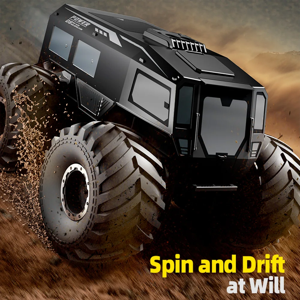 

Q210 1:16 Sherpa 4WD 2.4G Радиоуправляемая машина Водонепроницаемая амфибия Вездеход Прочный внедорожный монстр Пикап Игрушка